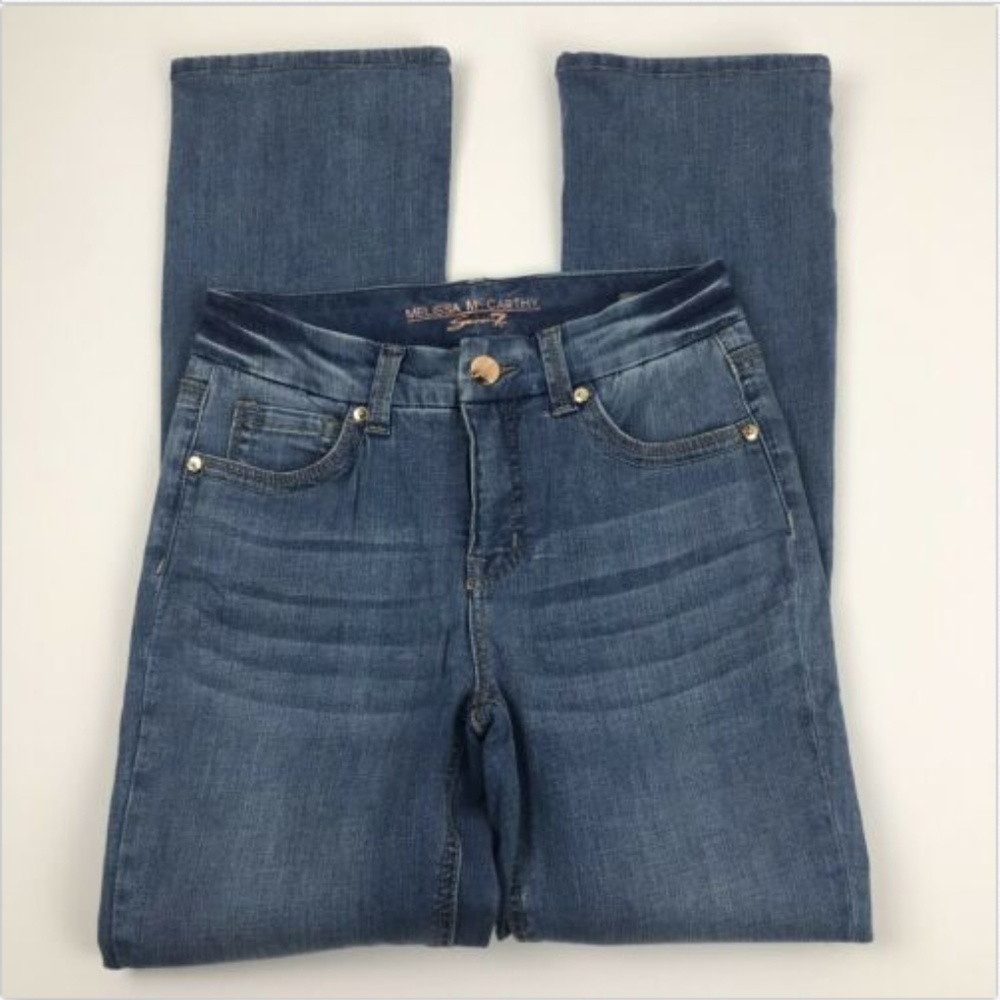 Melissa McCarthy Seven Womens 6 Jeans Slim Boot